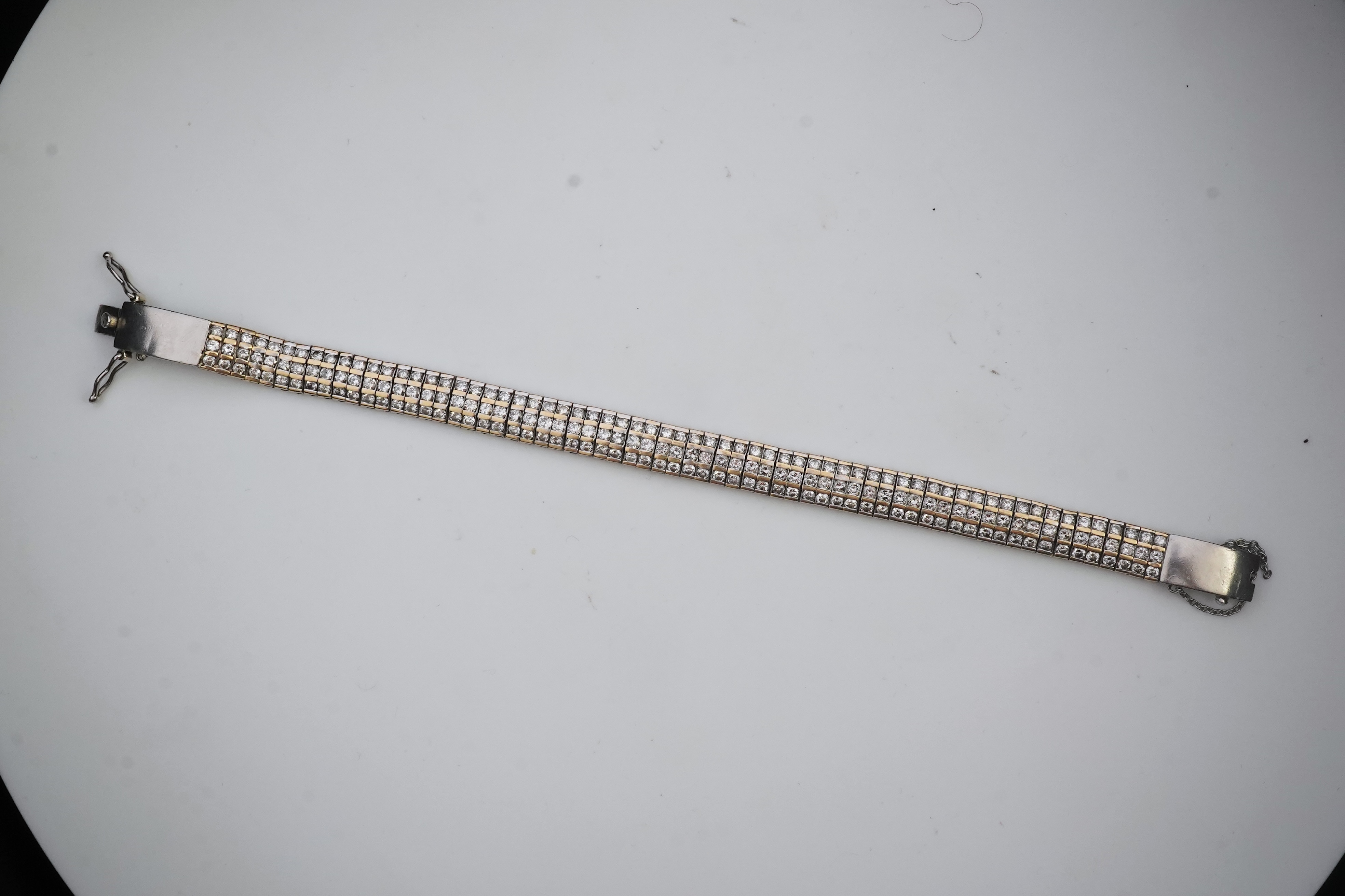 A diamond bracelet